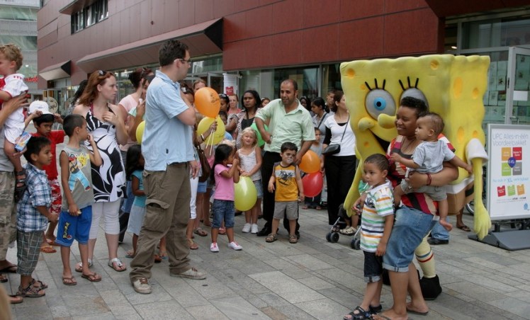 Ontmoet SpongeBob in Citymall Almere